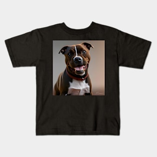 Beautiful Staffy Kids T-Shirt